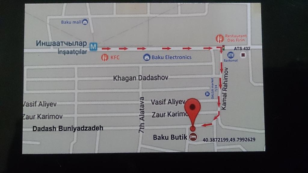 Baku Butik Mini-Hotel Bagian luar foto